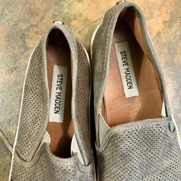 Steve Madden Women's Zarayy Skate Shoe Light Gray Size 8 - Image 7