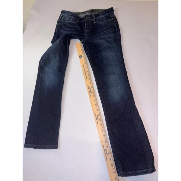 Joes Jeans Provocateur Bootcut Dark Wash Low Rise Blue Denim Pants Womens Sz 24 - Image 11