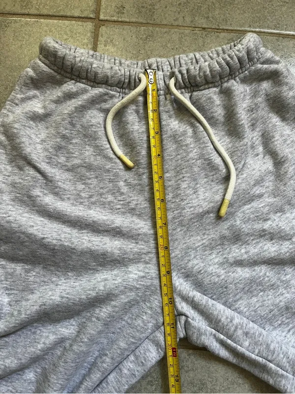 Cotton On Light Heather Gray Wide Leg Sweatpants - Image 2