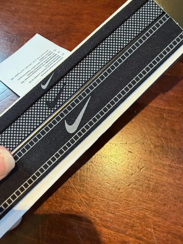 NIKE Set of 3 Mixed Width Sporty Headbands Black New NWT Sport Athlete - Image 5