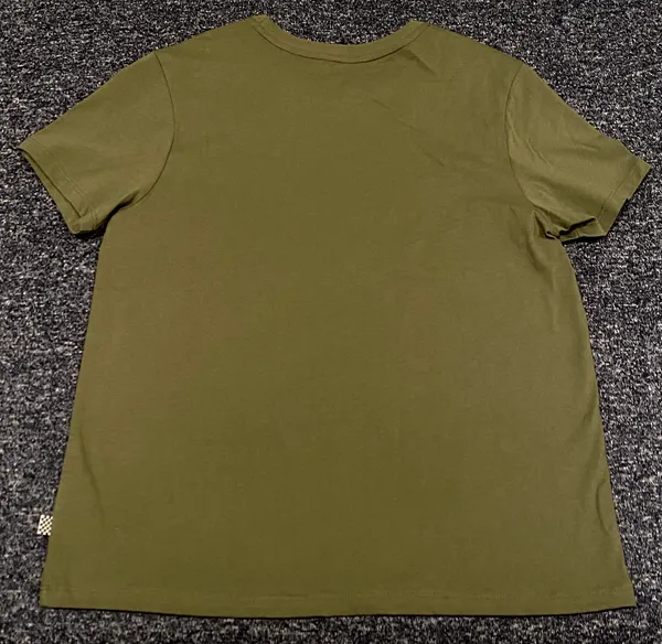 Vans Green Tee Shirt Women’s Large - Image 3