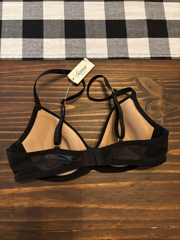 Soma lightest lift perfect coverage black bra 34B new - Image 4
