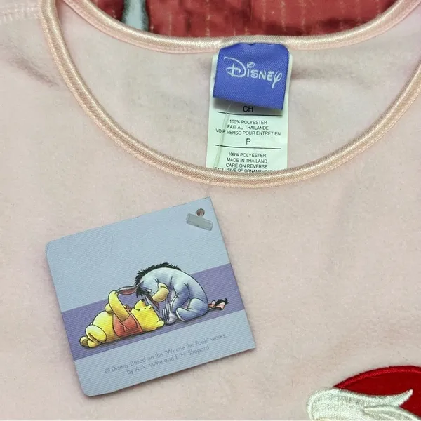 Disney Holidays Winnie The Pooh Fleece Sweater S - Image 3