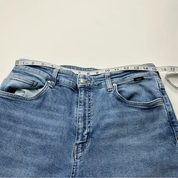 Mavi Barcelona High Rise Wide Leg Womens Size 31 Blue Denim Jean‎ *TINY FLAW - Image 7