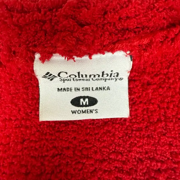 Columbia Full Zip Red Hoodie Jacket‎ Sz M - Image 9