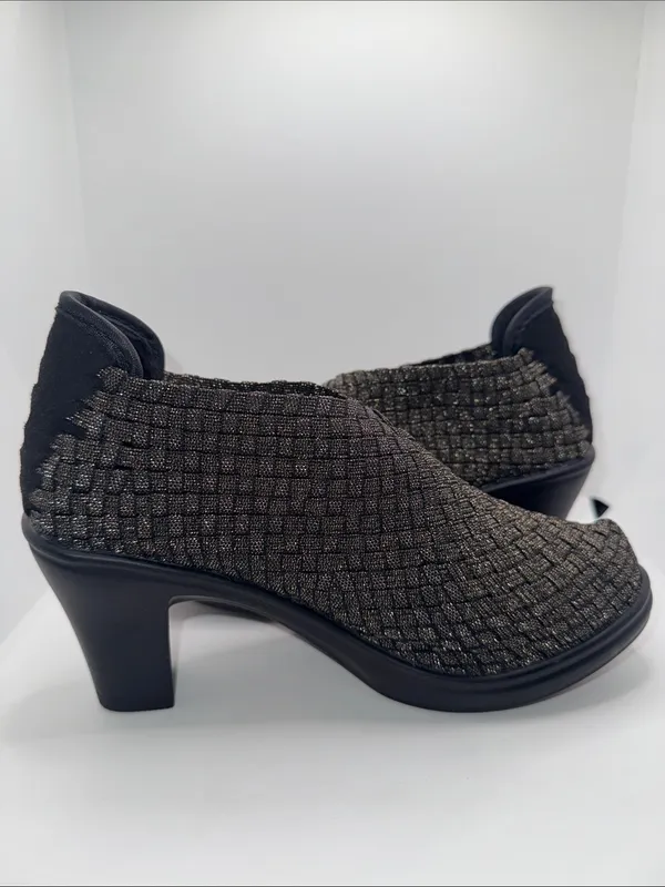 Bernie Mev Chesca Woven Knit Bootie Heel Women’s EU 36 US 5 - Image 5