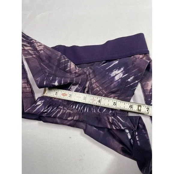Nike Pro Dri-FIT Purple Tie-Dye Athletic Training‎ Shorts M - Image 6