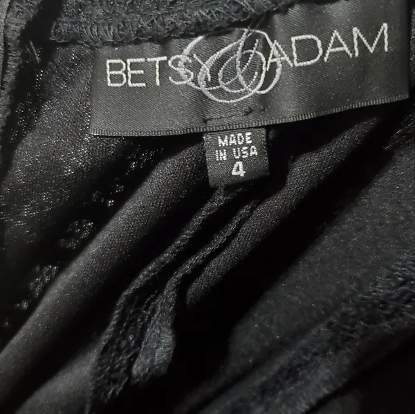 Betsy & Adam Evening Gown Size 4 - Image 8