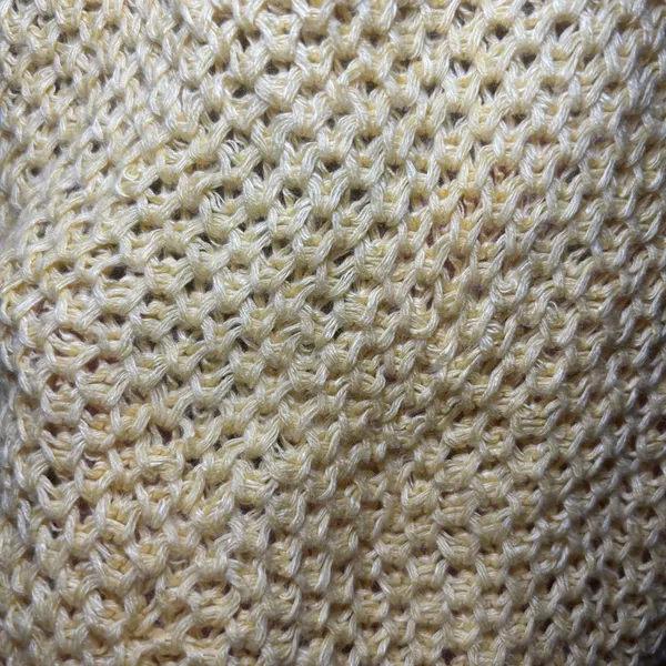 Lauren Ralph Lauren Open Knit Highlighter Yellow Sweater Medium Linen Blend - Image 5