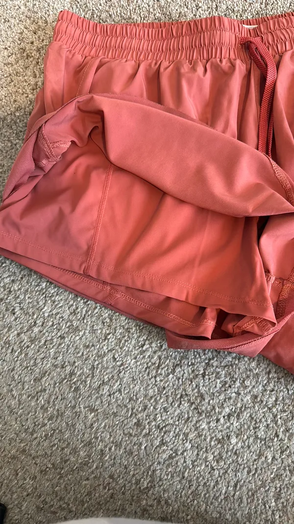 Running Shorts Pink Size 2X - Image 4