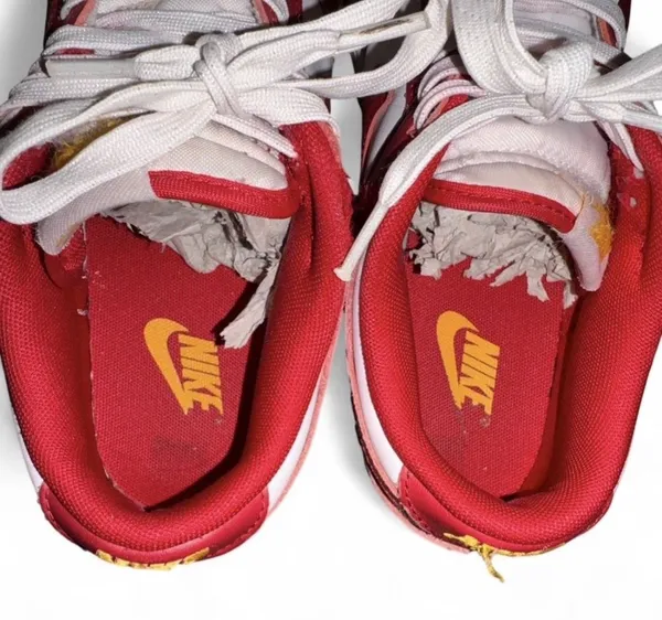 Nike Dunk Low Men’s Red Size 7.5 - Image 5