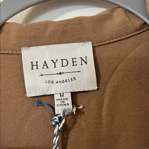 Hayden Tan Long Sleeve Women's coat - Image 3