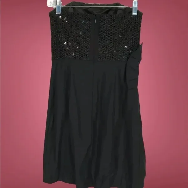 Lilly Pulitzer Abrianna Black Sequin Mini Dress 0 v6x - Image 3