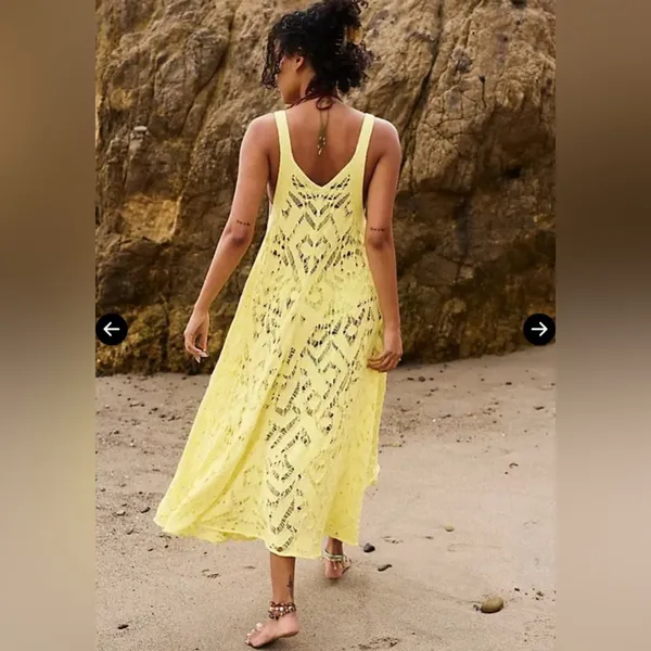 Free people Bianca Fauxchet Midi dress - Image 2