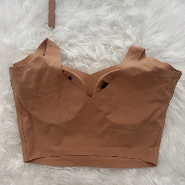 Skims Naked Scoop Tank Bra Ochre Size 5X - Image 6