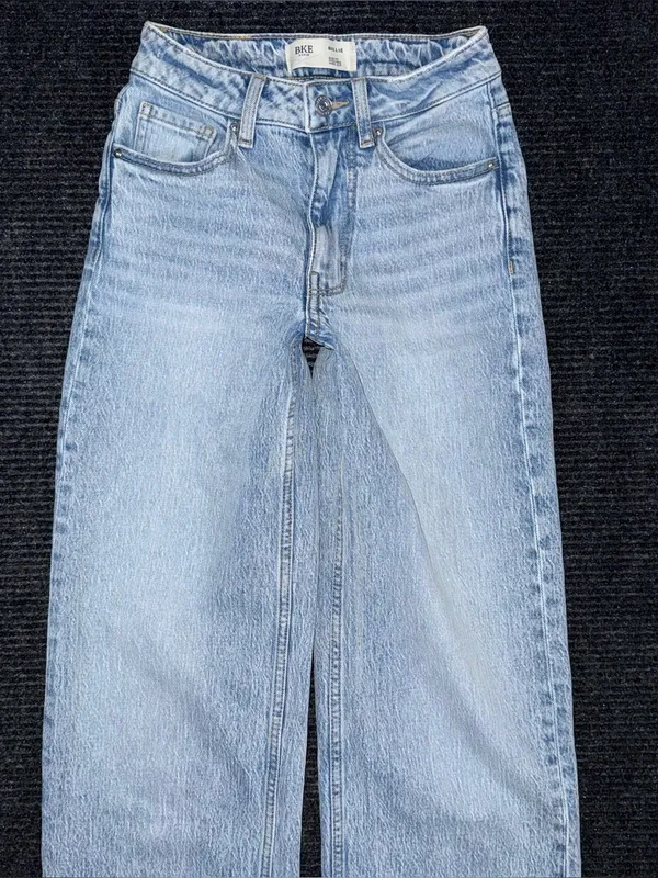 Buckle BKE Billie Slim Fit High Rise Wide Leg Stretch Jeans Sz 23 x 34 AXB1840R - Image 3