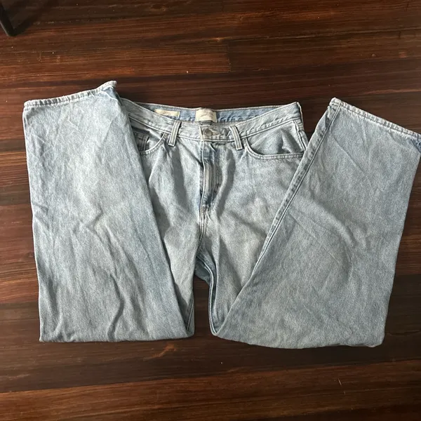 Distressed Light Blue Jeans - Image 2