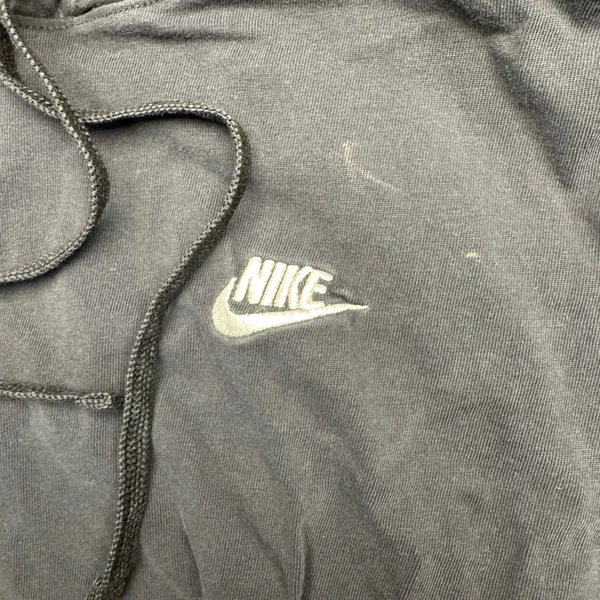 Nike‎ Women Sweatshirt Hoodie Pullover Black Long Sleeve Size M - Image 3