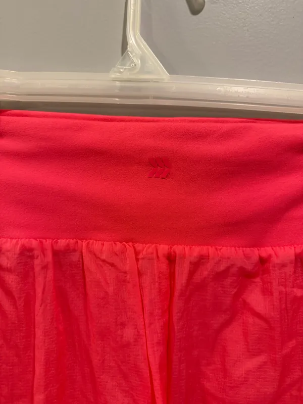 All In Motion High-Rise Flowy Athletic Shorts With Built-In Biker Shorts Lip Gloss Pink - Image 3