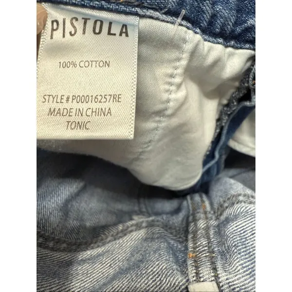 Pistola straight leg utility jeans size 26 - Image 4