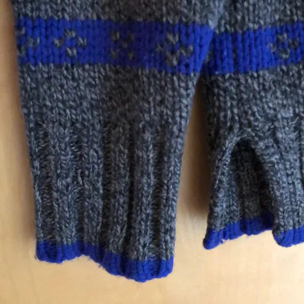Madewell Ice Blue Fair isle Turtleneck Sweater - Image 6