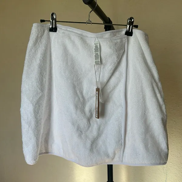 )Skims TERRY COVER UPS MINI WRAP SKIRT size‎ XL NWT - Image 2
