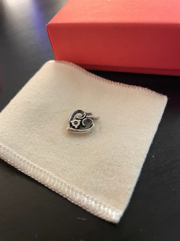 James Avery Remembrance Heart Birthstone Pendant - Image 3