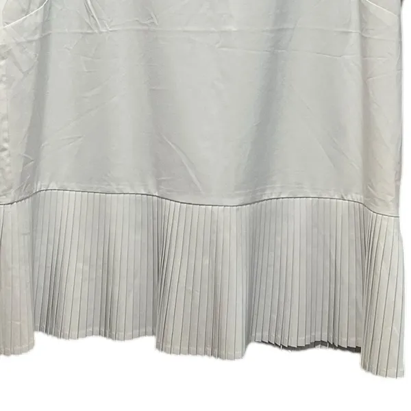SPANX‎ Yes, Pleats! Performance Tee Shirt White Cloud size Medium - Image 3