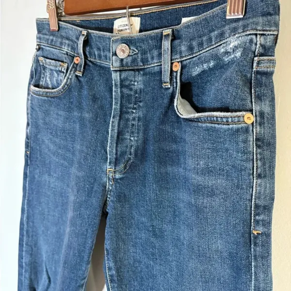 CITIZENS OF HUMANITY emerson slim fit boyfriend jean in‎ distressed tempo 0234 - Image 7