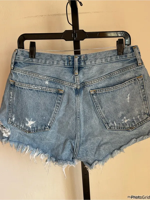AGOLDE Parker Vintage Cut Off Short in Swapmeet 30 - Image 4