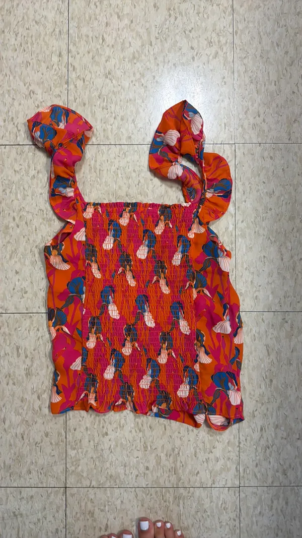 Orange Top Size XS - Image 2