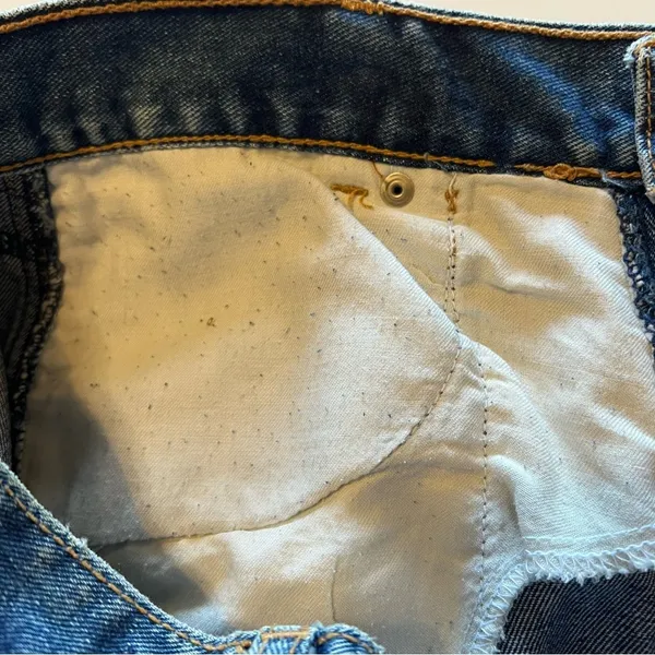 Lawman Legends Star intarsia Vintage Jeans, medium wash denim, size 13/14 - Image 16
