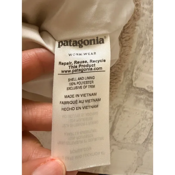 Patagonia Los Gatos High-Pile Fleece Vest Shroom Taupe Granola Girl Gorpcore S - Image 6