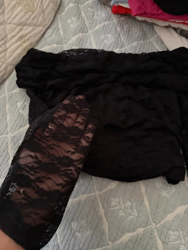 TJ Maxx Lace Long Sleeve - Image 3