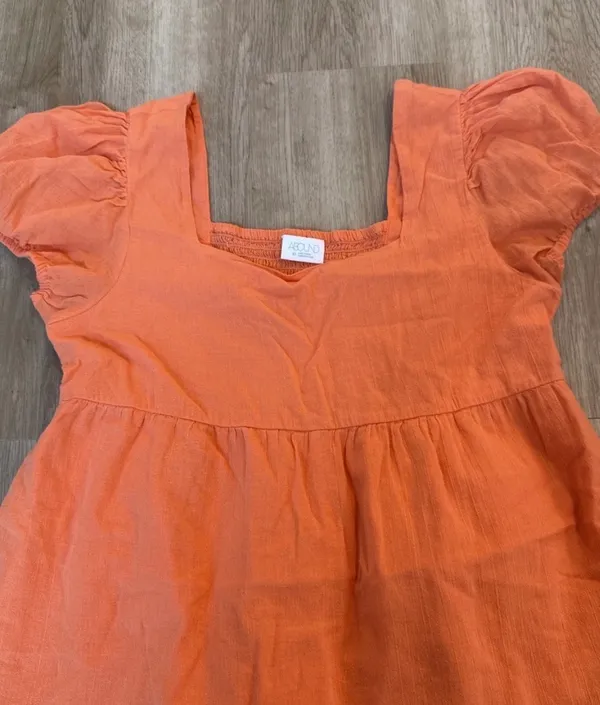 Mini dress Orange - Image 2