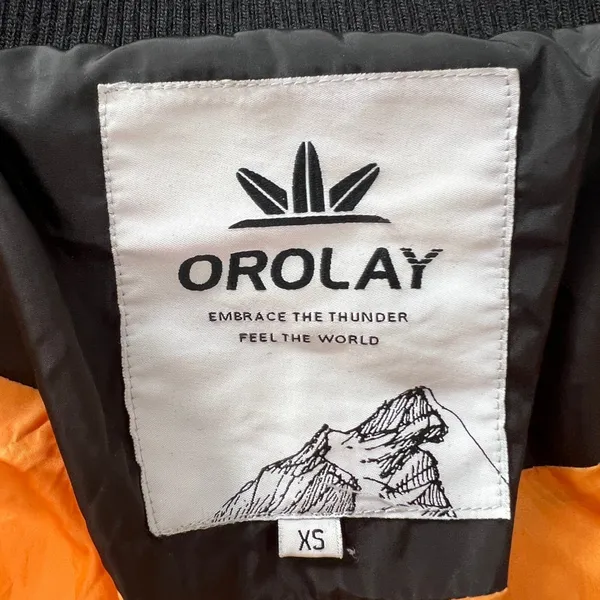 Orolay Women's Long Thickened Down Jacket Puffer Coat‎ Hooded Black XL Y2K - Image 5