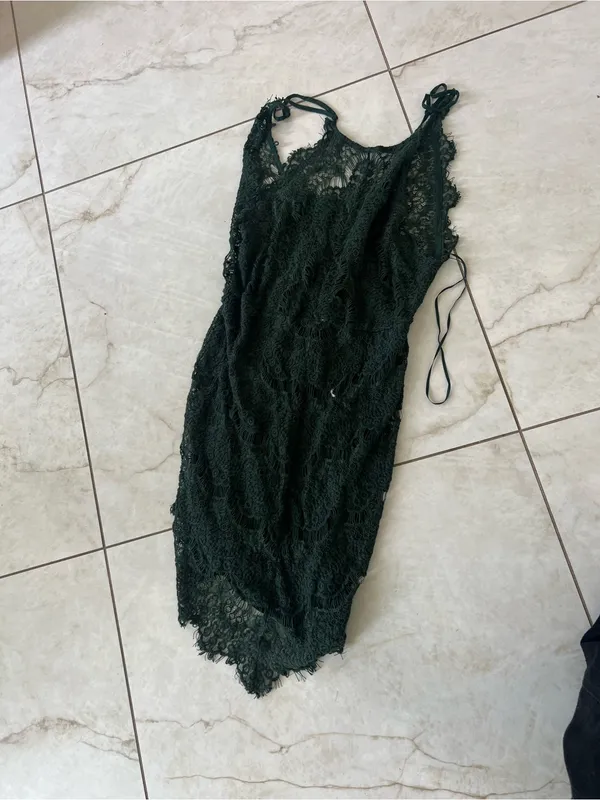 Intimately Free People Green She's Got It Lace Dress Size Small - Image 2