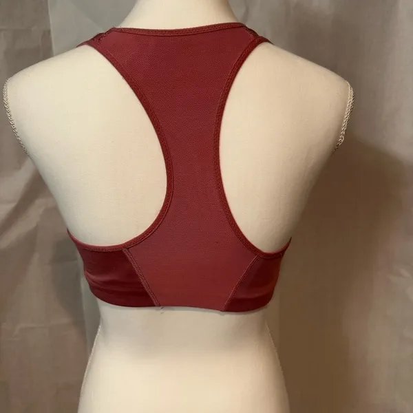 Nike Women's Sports Bra - Maroon - Image 5