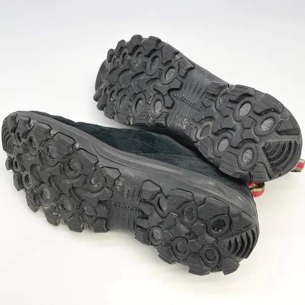 Merrell Womens Jungle Moc Suede Slip On Size 9.5‎ Black Comfort Gorpcore Minimal - Image 9
