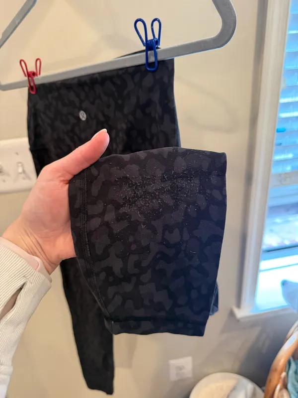 Lululemon Align Deep Coal Camo Leggings - Image 6