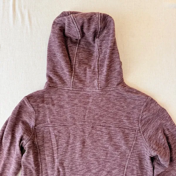 Carhartt Newberry Cowl Hoodie S Deep Wine Gorpcore Workwear - Image 9