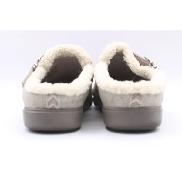 Bzees LifeStride Eternity Women 9M Clog Slippers Buckle Strap Knit Lined Outdoor - Image 10