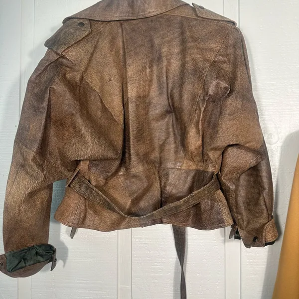 Vintage Jarrod’s Leather Jacket Size Medium GUC - Image 10