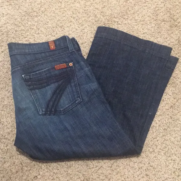 7 for all mankind crop dojo - Image 3