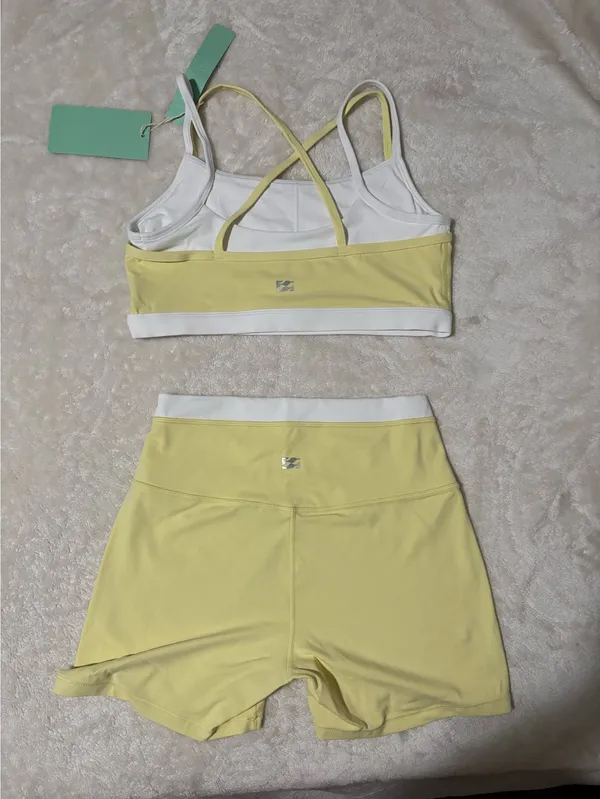 Yellow INNO MINT Workout Set Size M - Image 5