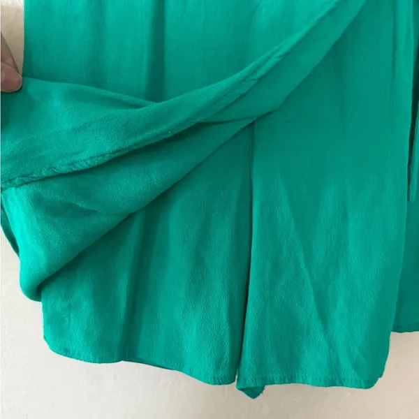 superdown Green Karen Wrap Romper Women’s Size Small Revolve Beach - Image 6