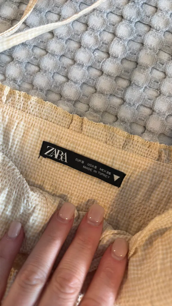 ZARA Gingham Tank - Image 3