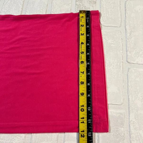 Pretty Garden Jumpsuit Womens Medium Bright Pink Wide Leg Pleated Sleeveless NEW - Image 15