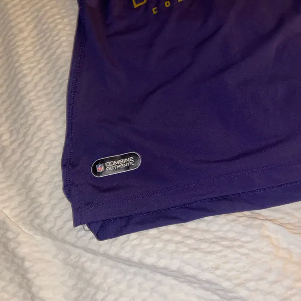 Under Armour Purple Baltimore Ravens Training Tee Size Small NFL Team Apparel - Image 7