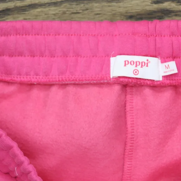 NEW Poppi X TGT Womens Forever Icon Graphic Joggers 93225521 Pink M - Image 4
